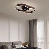 baratos Luzes de teto e ventiladores-Lanterna de 52 cm com design embutido no teto e acabamentos em aço inoxidável pintados galvanizados led 220-240v
