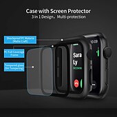 economico Cover per smartwatch-Custodie Compatibile con Apple  iWatch Series SE / 6/5/4/3/2/1 PC Guarda Copertina