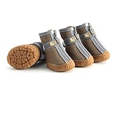 abordables Bottes &amp; Protecteurs de Pattes-2021 nouvelles chaussures de chien chaussures pour animaux de compagnie teddy vip combats français petit chien chiot chaussures imperméables et respirants fabricants résistants à l&#039;usure