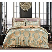 economico Set copripiumino-copripiumino in raso di seta set di biancheria da letto copripiumino con 1 copripiumino o copriletto ， 1 lenzuolo ， 2 federe per matrimoniale / matrimoniale / king (1 federa per doppia / singola)