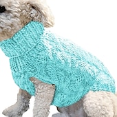 billiga Tröjor-Hund Katt Tröjor Jumper Mode Ledigt Vinter Varm Andningsfunktion Mjuk Tvättbar Bekväm Utomhus Ledigt / vardag Hundkläder for Bichon Frisé Pommeran valpen eller det lilla husdjuret Fjäril Small