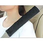 cheap Car Seat Covers-Soft for a More Comfortable Driving Compatible Seat Belt seat belt White  Black  Purple Wistiti Common For  Universal