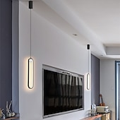 cheap Island Lights-40cm LED Pendant Light Single Design Aluminium Alloy Formal Modern Style Stylish Painted Finishes Dining Room Bedroom Lights 110-240V