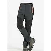halpa Housut ja shortsit-miesten fleecevuoratut housut vedenpitävät retkeilyhousut housut softshell -housut talvi ulkoilmalämpö lämmin tuulenpitävä fleecevuorihousut / housut alaosat armeijan vihreä harmaa musta metsästys kalastus kiipeily