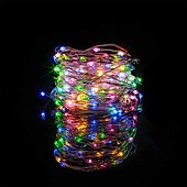 voordelige Batterij String Lights-elegante bruiloft receptie feest 10-packs led-lichtsnoeren 1m 10leds zilveren koperdraad licht voor bruiloft slaapkamer decoratie feest vakantie cadeau