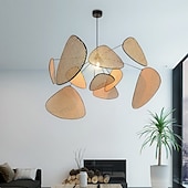 abordables Luces colgantes-60/80/100 cm sputnik design lámpara colgante led metal estilo vintage sputnik acabados pintados vintage country 220-240v