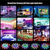 billiga WiFi och musikkontroll-rgbic adresserbar led strip ljus 10m 32.8ft dröm färg app kontroll usb musik synk färg ändras för fest semester sovrum