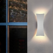 preiswerte Außenwandleuchten-2-Licht 24cm LED Außenwandleuchten Augenschutz Nordic Style Wandleuchten Wohnzimmer Esszimmer Aluminiumlegierung Wandleuchte 110-240V