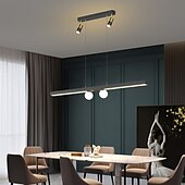 お買い得  シャンデリア-100 / 100cm　シングル　デザイン　ペンダント　ライト　メタル　アーティスティック　スタイル　モダン　スタイル　塗装仕上げ　LED　モダン　220-240v　ベッドサイド　ランプ　暖かい　シンプル　雰囲気