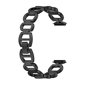 Χαμηλού Κόστους Ζώνες ρολογιών Fitbit-Παρακολουθήστε το συγκρότημα για Fitbit Luxe Ανοξείδωτο Ατσάλι Αντικατάσταση Λουρί Πολυτέλεια βραχιόλι Βραχιόλι κοσμήματος Περικάρπιο