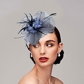 cheap Fascinators-Feather / Net Headbands / Fascinators Kentucky Derby Hat with 1 Piece Wedding / Party / Evening / Tea Party Headpiece