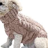 billiga Tröjor-Hund Katt Tröjor Jumper Mode Ledigt Vinter Varm Andningsfunktion Mjuk Tvättbar Bekväm Utomhus Ledigt / vardag Hundkläder for Bichon Frisé Pommeran valpen eller det lilla husdjuret Fjäril Small