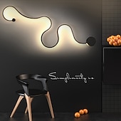voordelige Wandverlichting voor binnen-Lightinthebox oogbescherming moderne led wandlampen diy combinatie woonkamer kantoor aluminium wandlamp ip44 30/33/42 w