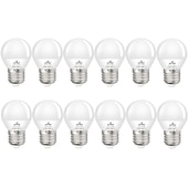 Χαμηλού Κόστους LED Λάμπες Globe-12 τεμ. 6w λάμπα led globe 600lm e27 e26 g45 20 χάντρες led smd 2835 60w ισοδύναμο αλογόνου ζεστό ψυχρό λευκό 110-240v