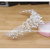 cheap Accessories and More-Tiaras Wreaths Crown Masquerade Retro Vintage Gothic Alloy For Black Swan Cosplay Halloween Carnival Women&#039;s Ladies Girls&#039; Costume Jewelry Fashion Jewelry