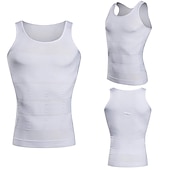 economico Maglie da uomo-Per uomo Gilet d&#039;allenamento Gilet snellente da allenamento a maglia calda Modellatore del corpo Controllo addominale Perdita di peso Allenamento addominali Per Allenamento in Palestra Allenamento