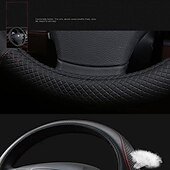 economico Copristerzo per auto-coprivolante per auto in pelle universale antiscivolo da 15 pollici&amp;amp;amplificatore; inodore