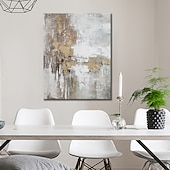 economico Quadri astratti-pittura a olio fatta a mano dipinta a mano arte della parete moderna astratta decorazione della casa arredamento tela arrotolata senza cornice non stirata