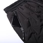olcso Alsók-Férfi Munka nadrág Fleece bélelt nadrág Túrázás lefelé nadrág Télikabát Tél Ősz Külső Melegen tartani Szélbiztos Könnyű Kopásállóság Alsók Fekete Halászat Mászás Tengerpart L XL XXL XXXL 4 XL