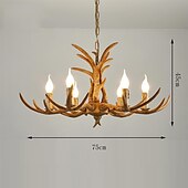 preiswerte Pendelleuchte-75 cm single design pendelleuchte metall led nordic style 220-240v