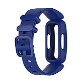 Недорогие Ремешки для часов Fitbit-ремешки для часов, совместимые с трекером fitbit ace 3 для детей, мягкие силиконовые ремешки для аксессуаров, замена ремешков для fitbit ace 3, (без трекера)