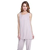 abordables Costumes-pantalons pour maman-Combinaison  Tailleur Mère de la Mariée Robe de Mariage Invitée Élégante Grande Taille Col Bateau Longueur au Sol Chiffon Sans Manches oui Wrap Inclus de Couleur Unie taille sur mesure gratuite