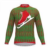 Herren Radtrikot Grafik Linien / Wellen Hässliche Weihnachten Langarm Fahhrad Oberteil mit 3 Gesäßtaschen Mountainbike MTB Straßenradsport Schnelltrocknend Reflektierende Streifen Rückentasche preiswerte Fahrradbekleidung damen-Herren Radtrikot Grafik Linien / Wellen Hässliche Weihnachten Langarm Fahhrad Oberteil mit 3 Gesäßtaschen Mountainbike MTB Straßenradsport Schnelltrocknend Reflektierende Streifen Rückentasche