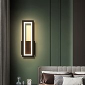 baratos Candeeiros de Parede de interior-lightinthebox 1-luz 32cm criativo led luzes de parede design retangular luzes de parede moderna sala de estar escritório alumínio parede luz ip65 220-240v 16 w
