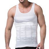 economico Maglie da uomo-Per uomo Gilet d&#039;allenamento Gilet snellente da allenamento a maglia calda Modellatore del corpo Controllo addominale Perdita di peso Allenamento addominali Per Allenamento in Palestra Allenamento
