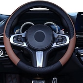 economico Copristerzo per auto-coprivolante per auto in pelle universale antiscivolo da 15 pollici&amp;amp;amplificatore; inodore