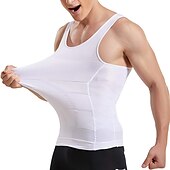 economico Maglie da uomo-Per uomo Gilet d&#039;allenamento Gilet snellente da allenamento a maglia calda Modellatore del corpo Controllo addominale Perdita di peso Allenamento addominali Per Allenamento in Palestra Allenamento