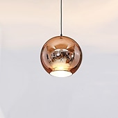 economico Luci Isola cucina-lampada a sospensione led design cluster / design singolo moderno / stile nordico per soggiorno / camera da letto / sala da pranzo vetro 110-240 v oro