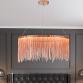 お買い得  シャンデリア-60cm　ペンダント　ライト　ランタン　デザイン　金属　電気メッキ　LED　220-240v　レストランバークリエイティブ　パーソナライズランプ　インテリア照明　モダン　ペンダント　ライト　オシャレ
