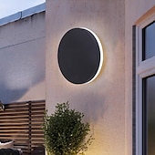 abordables luces de pared al aire libre-Las luces de pared al aire libre modernas impermeables llevaron la luz de pared de hierro al aire libre 220-240v 10 w