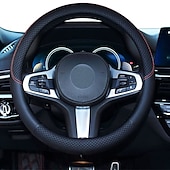 economico Copristerzo per auto-coprivolante per auto in pelle universale antiscivolo da 15 pollici&amp;amp;amplificatore; inodore