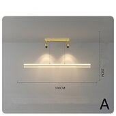 お買い得  シャンデリア-100 / 100cm　シングル　デザイン　ペンダント　ライト　メタル　アーティスティック　スタイル　モダン　スタイル　塗装仕上げ　LED　モダン　220-240v　ベッドサイド　ランプ　暖かい　シンプル　雰囲気