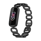 Χαμηλού Κόστους Ζώνες ρολογιών Fitbit-Παρακολουθήστε το συγκρότημα για Fitbit Luxe Ανοξείδωτο Ατσάλι Αντικατάσταση Λουρί Πολυτέλεια βραχιόλι Βραχιόλι κοσμήματος Περικάρπιο