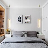 ieftine Lumini pandantive-8,3 cm lumina pandantiv cu design unic, finisaj vopsit din aliaj de aluminiu condus stil nordic 220-240v