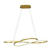 economico Lampadari-Lampadario design singolo 100 cm metallo stile artistico stile moderno elegante finiture verniciate led moderno 220-240v