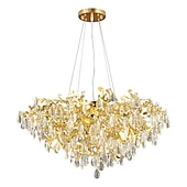 baratos Candeeiros de Lustre-Lustre de design de lanterna pendente de 60 cm com acabamento em metal pintado de 220-240v moderno