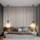preiswerte Pendelleuchte-1-flammig 4 cm minimalistisches design pendelleuchte led moderne metall lackierte oberflächen büro Esszimmer schlafzimmer pendelleuchte 110-120v 220-240v