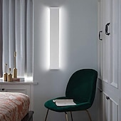 economico Luci per specchi-lightinthebox 1-luce 31/46/61cm applique da parete a led antiriflesso design opaco applique da parete per interni apparecchi in stile moderno luci della camera da letto del bagno 10w 16w 22w