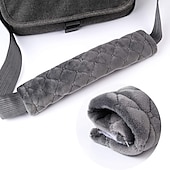 cheap Car Seat Covers-Soft for a More Comfortable Driving Compatible Seat Belt seat belt White  Black  Purple Wistiti Common For  Universal