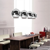 economico Luci Isola cucina-lampada a sospensione led design cluster / design singolo moderno / stile nordico per soggiorno / camera da letto / sala da pranzo vetro 110-240 v oro