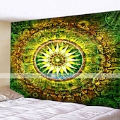 tanie Tkanina mandali-mandala czeski gobelin ścienny art decor koc kurtyna wiszący dom sypialnia salon akademik dekoracja boho hippie psychodeliczny kwiatowy kwiat lotos indyjski