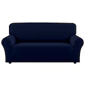 ieftine Cuvertură Canapea-husă de canapea elastică husă elastică visiniu canapea secțională fotoliu loveseat 4 sau 3 locuri canapea în formă de l protector de mobilă husă anti-alunecare moale lavabilă