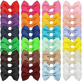 cheap Dog Apparel &amp; Accessories-12pcs(6pairs) dog&#039;s hair bows clips,small handmade hair accessories bow pet puppy for doggies cat kitten rabbit grooming accessories