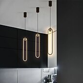 ieftine Lumini pandantive-8,3 cm lumina pandantiv cu design unic, finisaj vopsit din aliaj de aluminiu condus stil nordic 220-240v