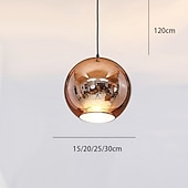 economico Luci Isola cucina-lampada a sospensione led design cluster / design singolo moderno / stile nordico per soggiorno / camera da letto / sala da pranzo vetro 110-240 v oro