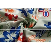 ieftine Rochii de Vacanță-rochie schimbătoare damă rochie până la genunchi alb negru verde armată fucsia bleumarin fără mâneci imprimeu floral primăvară vară gât rotund fierbinte casual boho lejer 2023 m l xl xxl 3xl 4xl 5xl